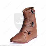 Early medieval Viking Boots Jorvik Brown