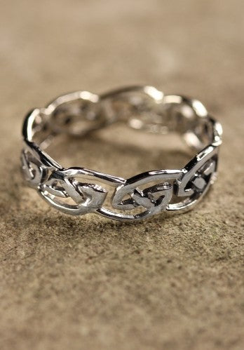 Celtic Ring Tuatha Silver