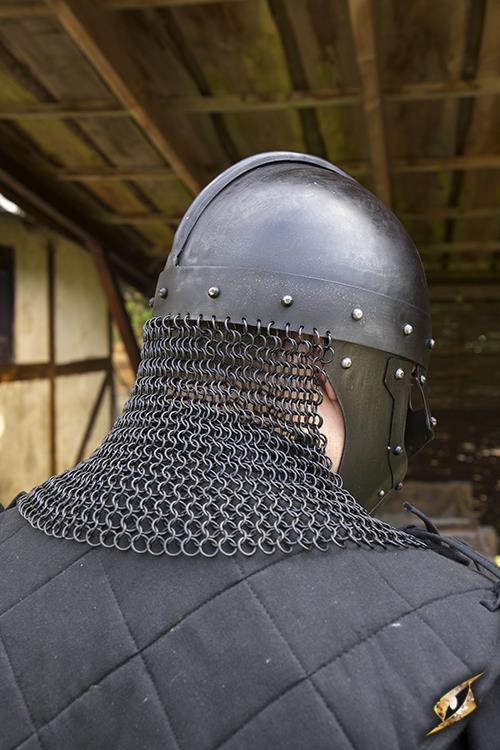 Helm Raven, brüniert