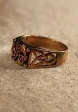 Celtic Ring Trisana Bronze