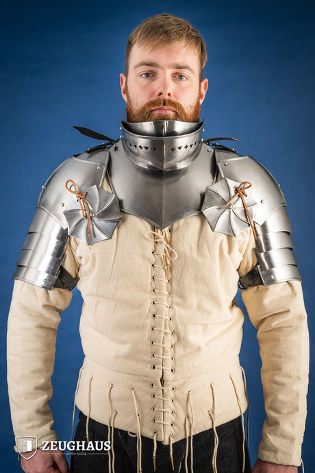 Pauldrons with Besagew 15th Cent. 1,6 mm Polished