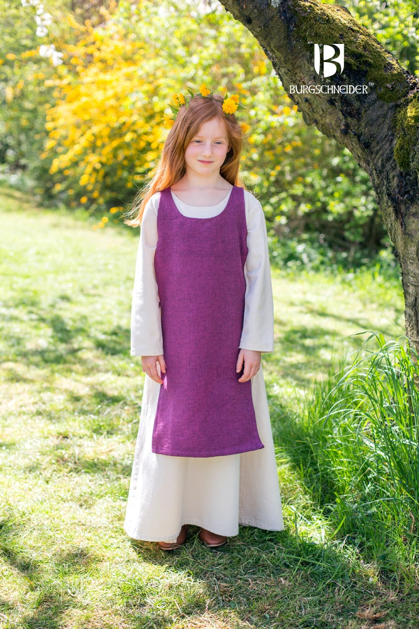 Kinderüberkleid Ylva - Flieder